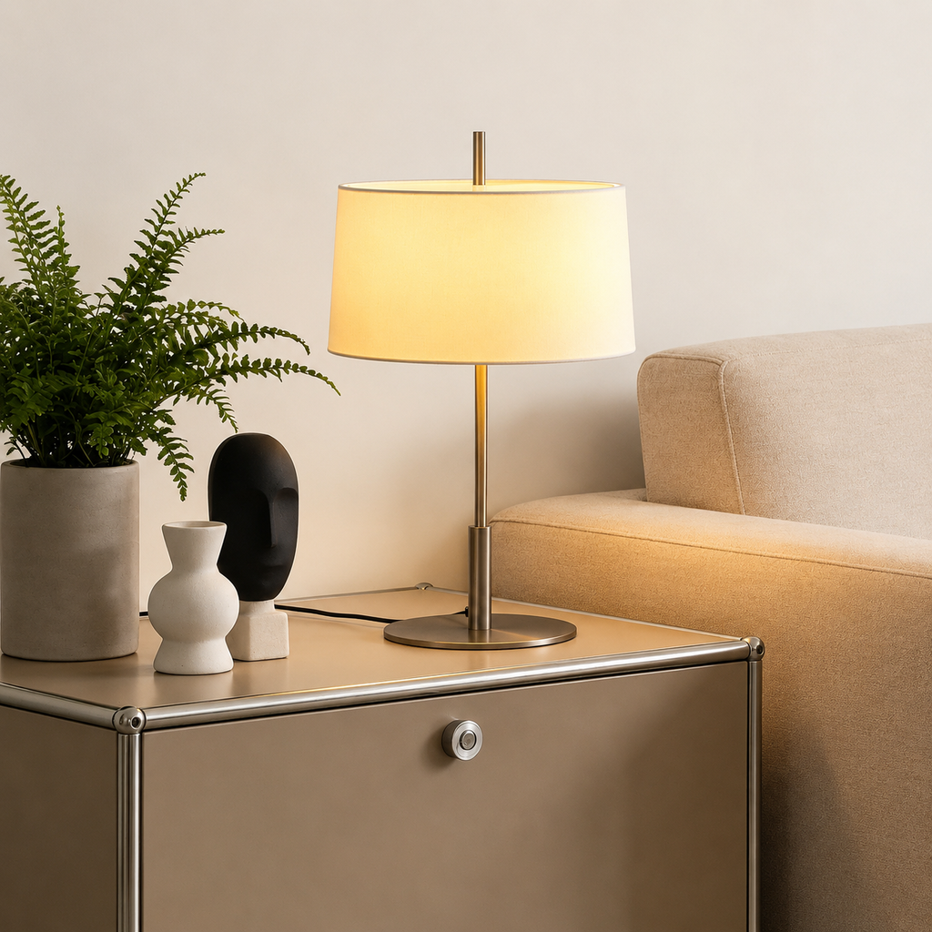 Modern Fabric Table Lamp
