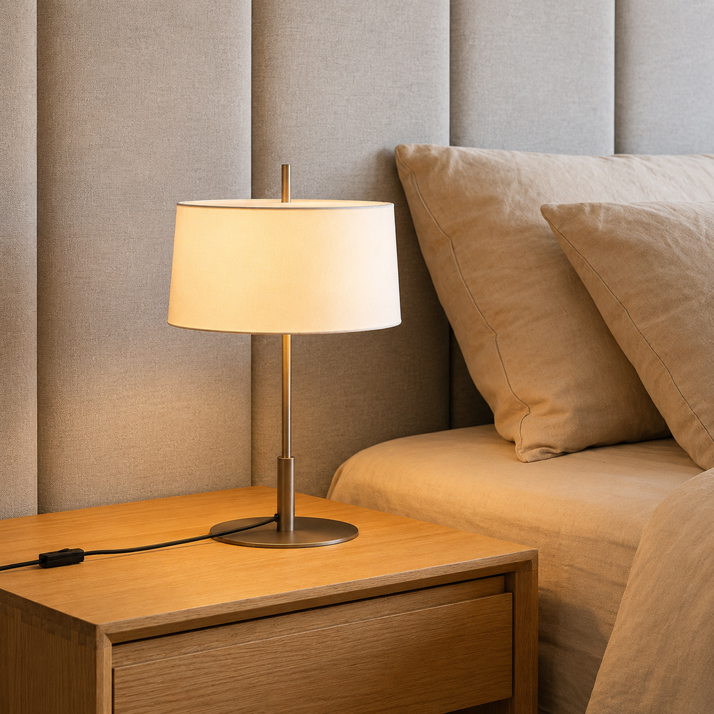 Modern Fabric Table Lamp