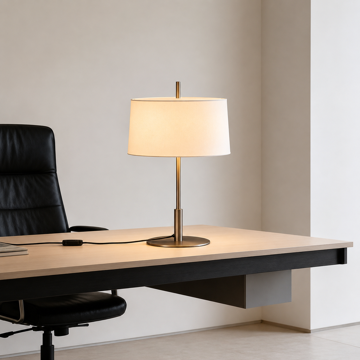 Modern Fabric Table Lamp