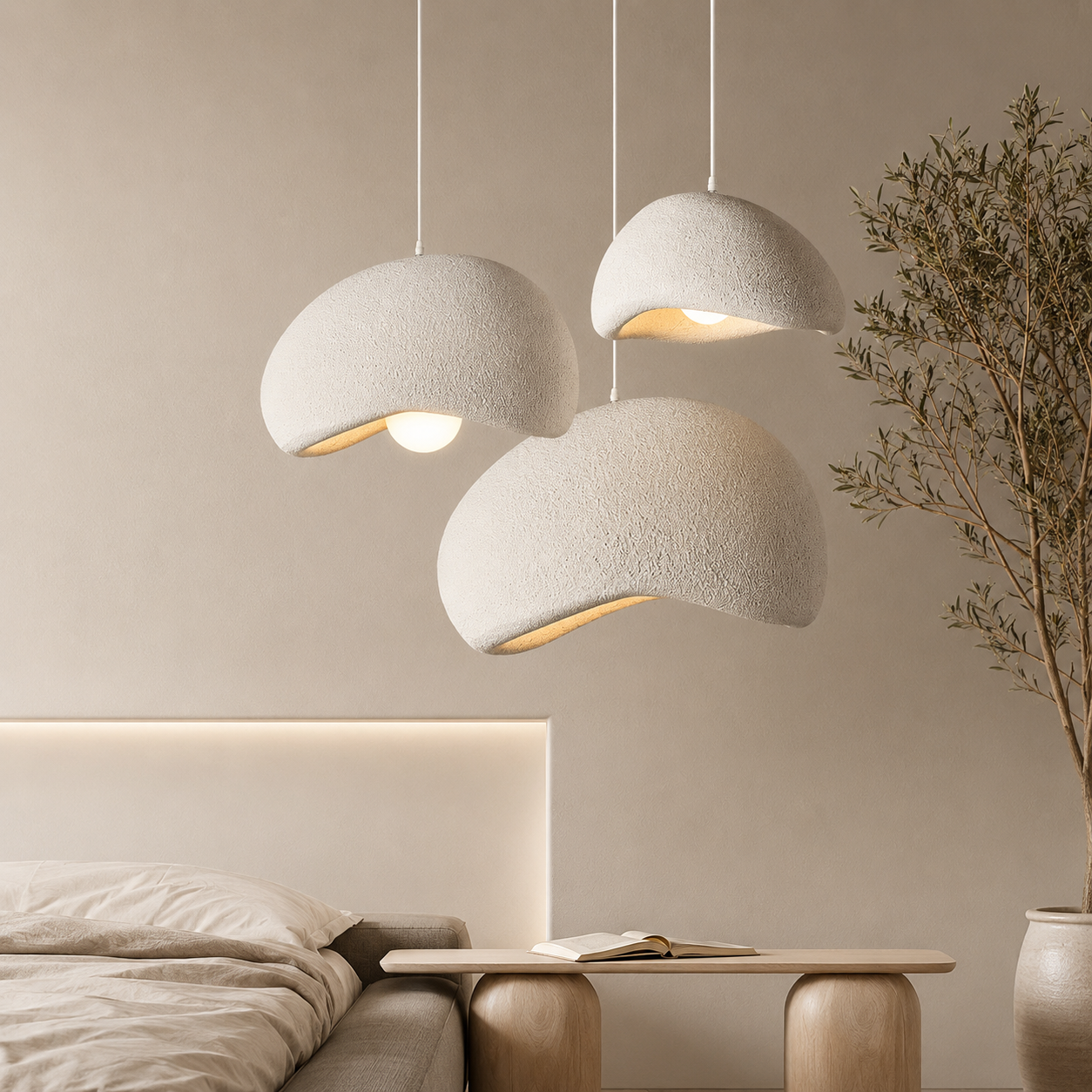 Cloud Wabi-Sabi Pendant Light