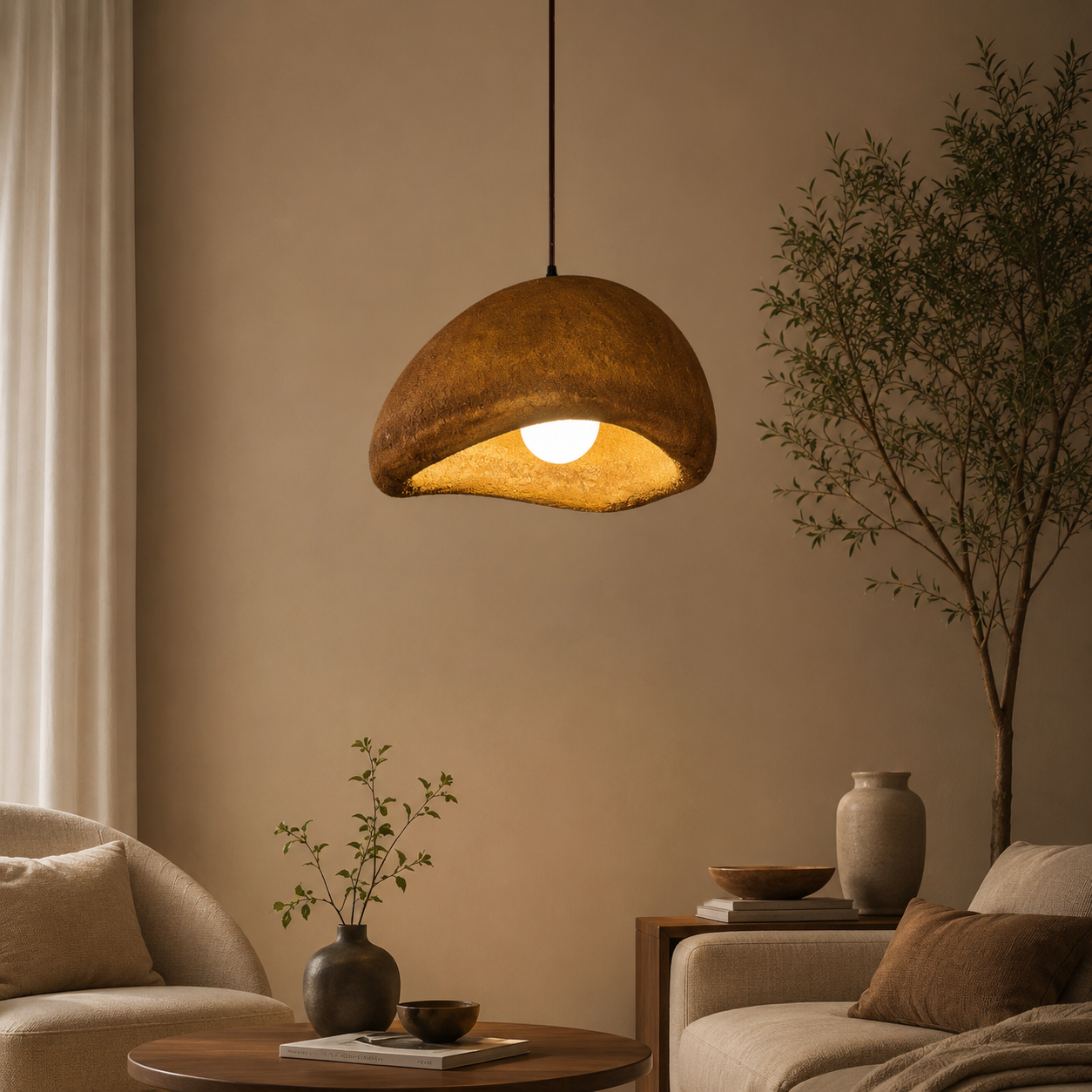 Cloud Wabi-Sabi Pendant Light