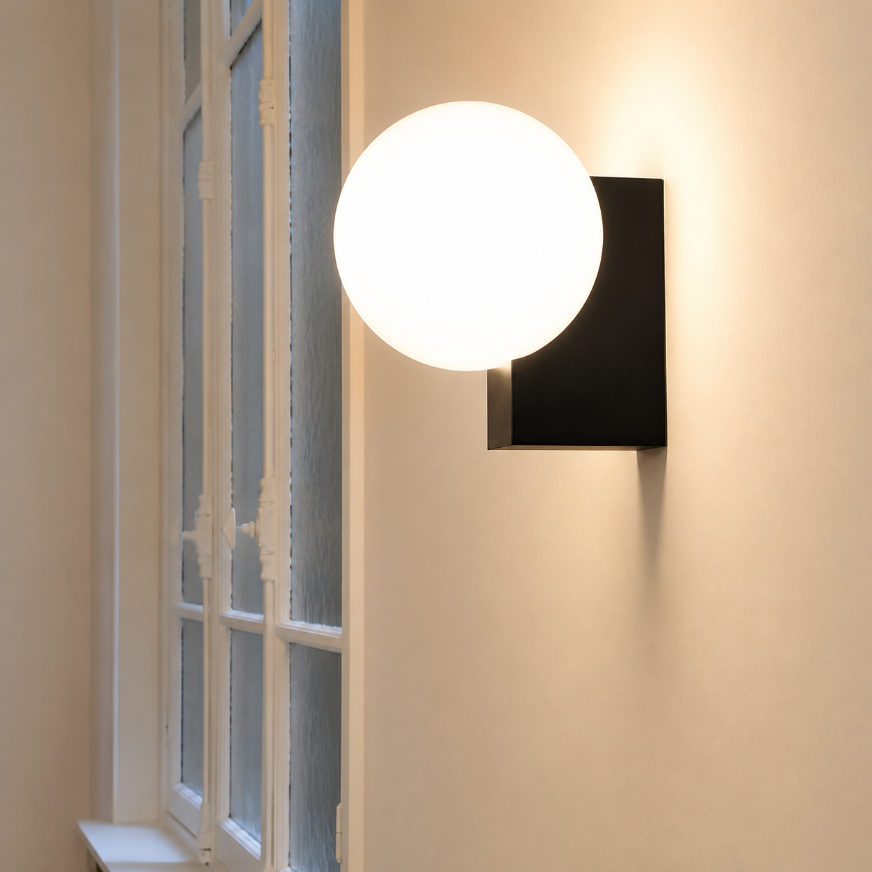 Snail Glass Wall Lamp
