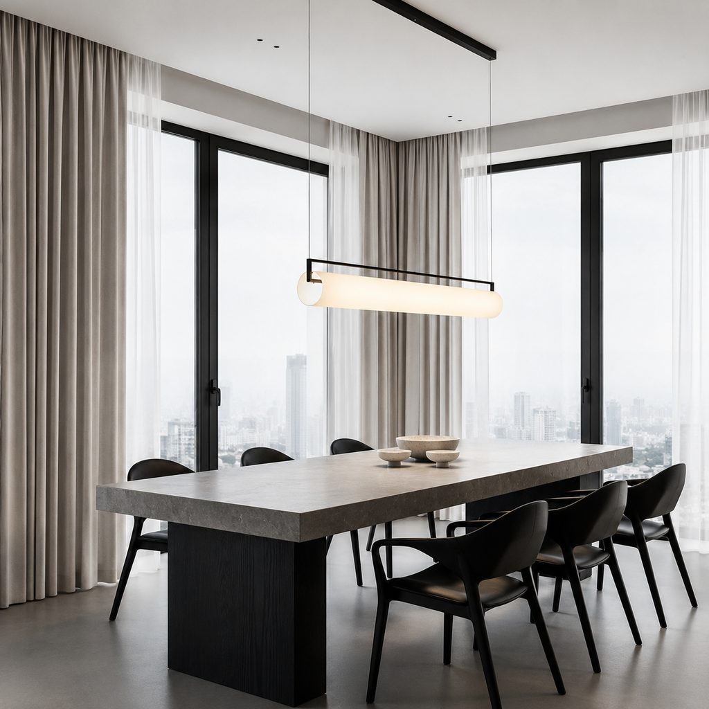 Minimalist Linear Dining Pendant