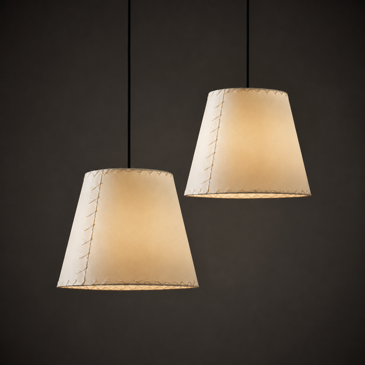 Medieval Parchment Pendant Light
