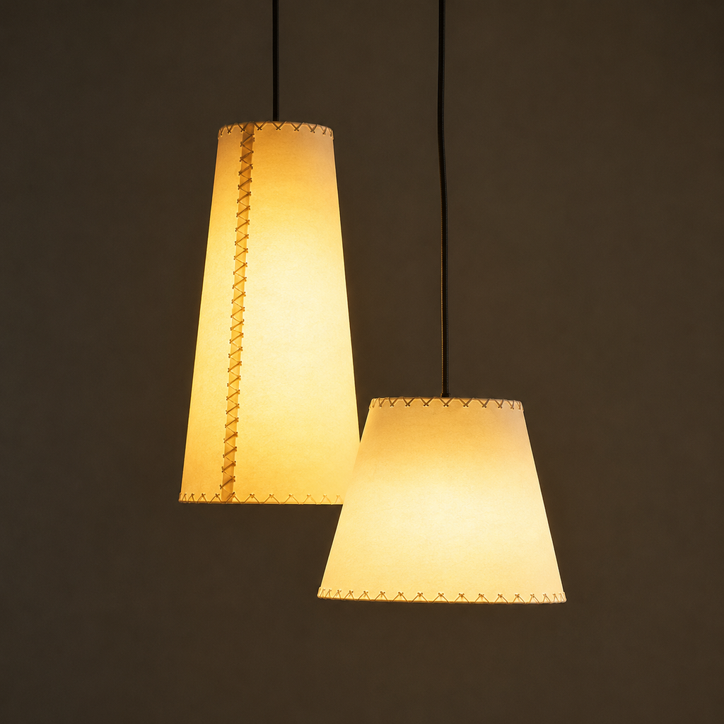 Medieval Parchment Pendant Light