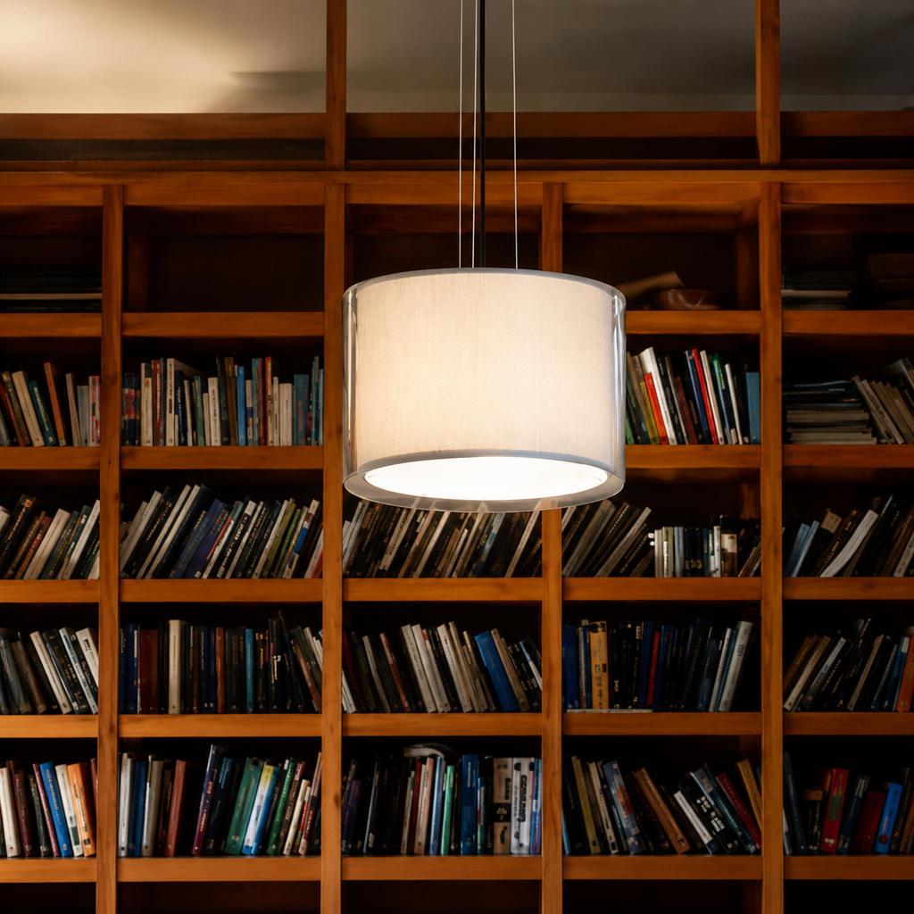 Nordic Pleated Glass Pendant Light