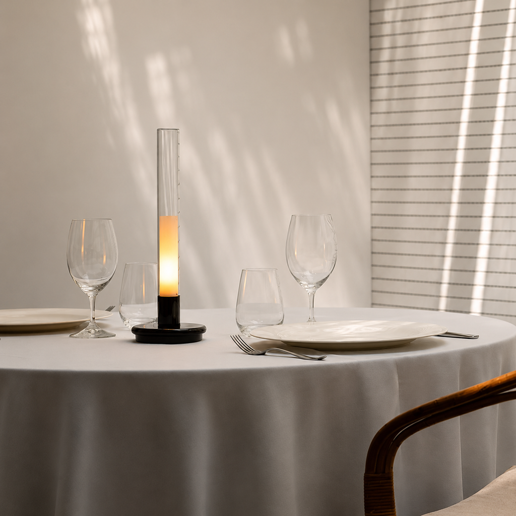 Rechargeable Candle Desk Lamp