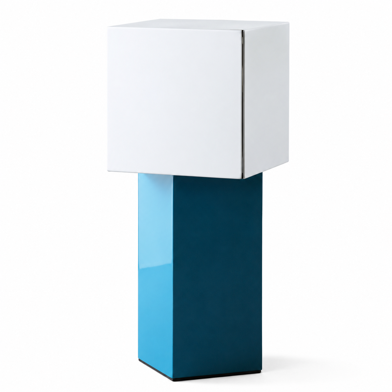 Colour-Block Rechargeable Table Lamp