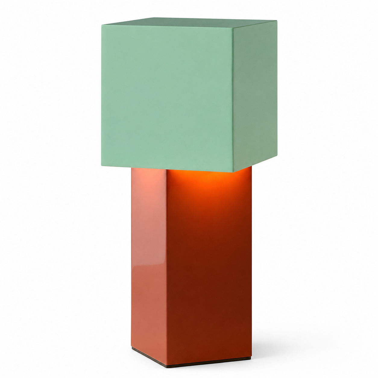 Colour-Block Rechargeable Table Lamp