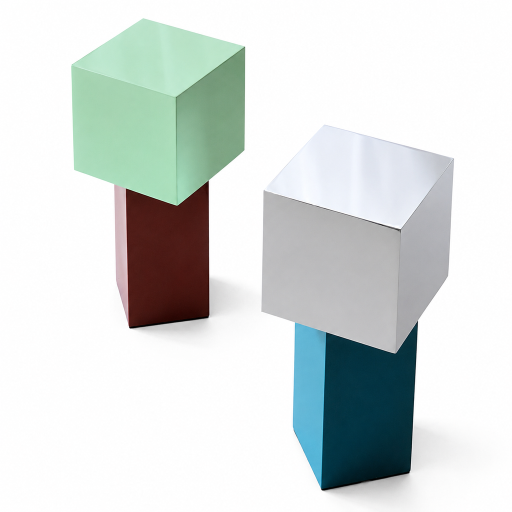 Colour-Block Rechargeable Table Lamp