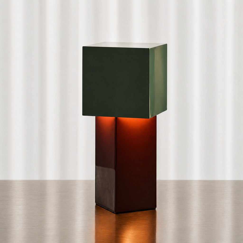 Colour-Block Rechargeable Table Lamp