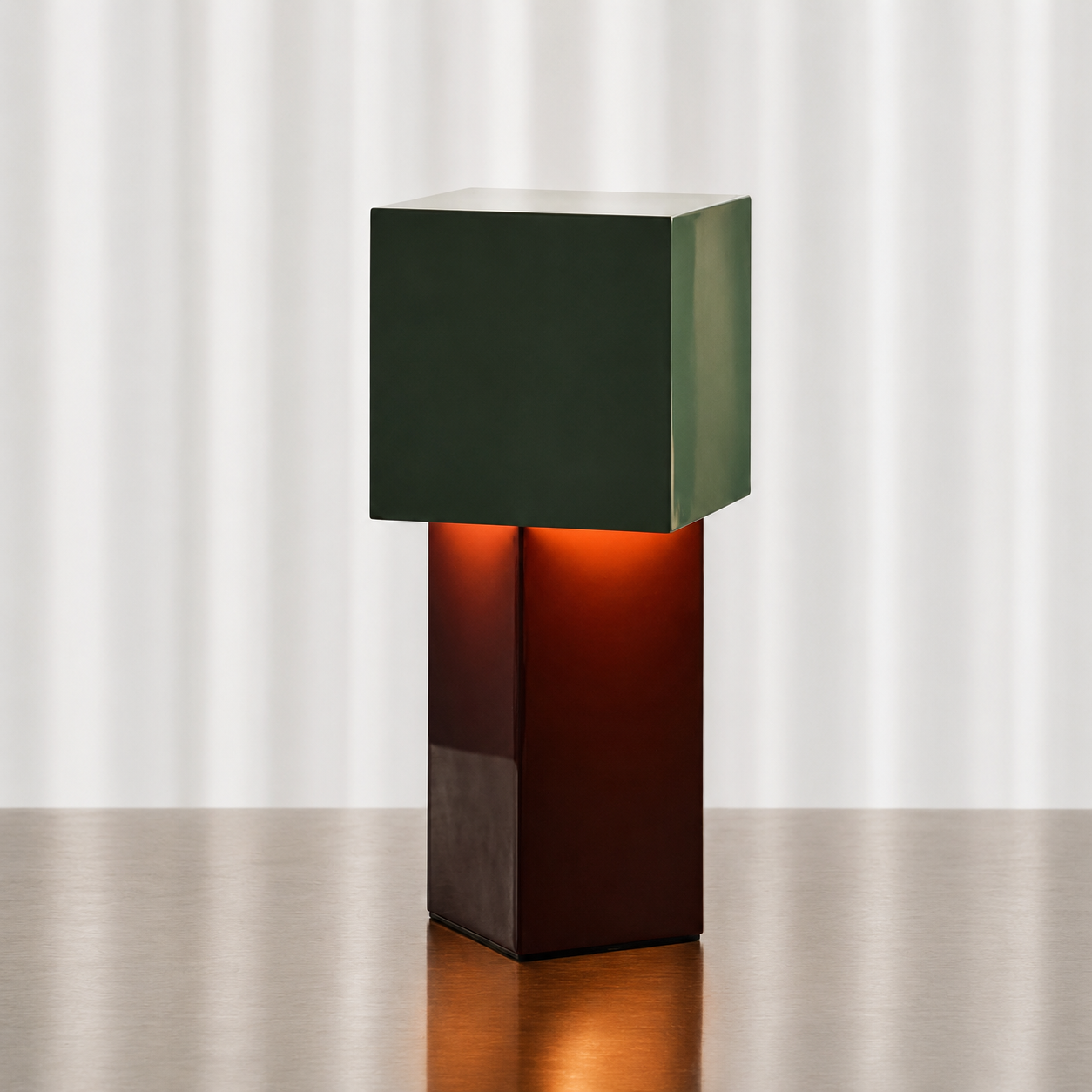 Colour-Block Rechargeable Table Lamp