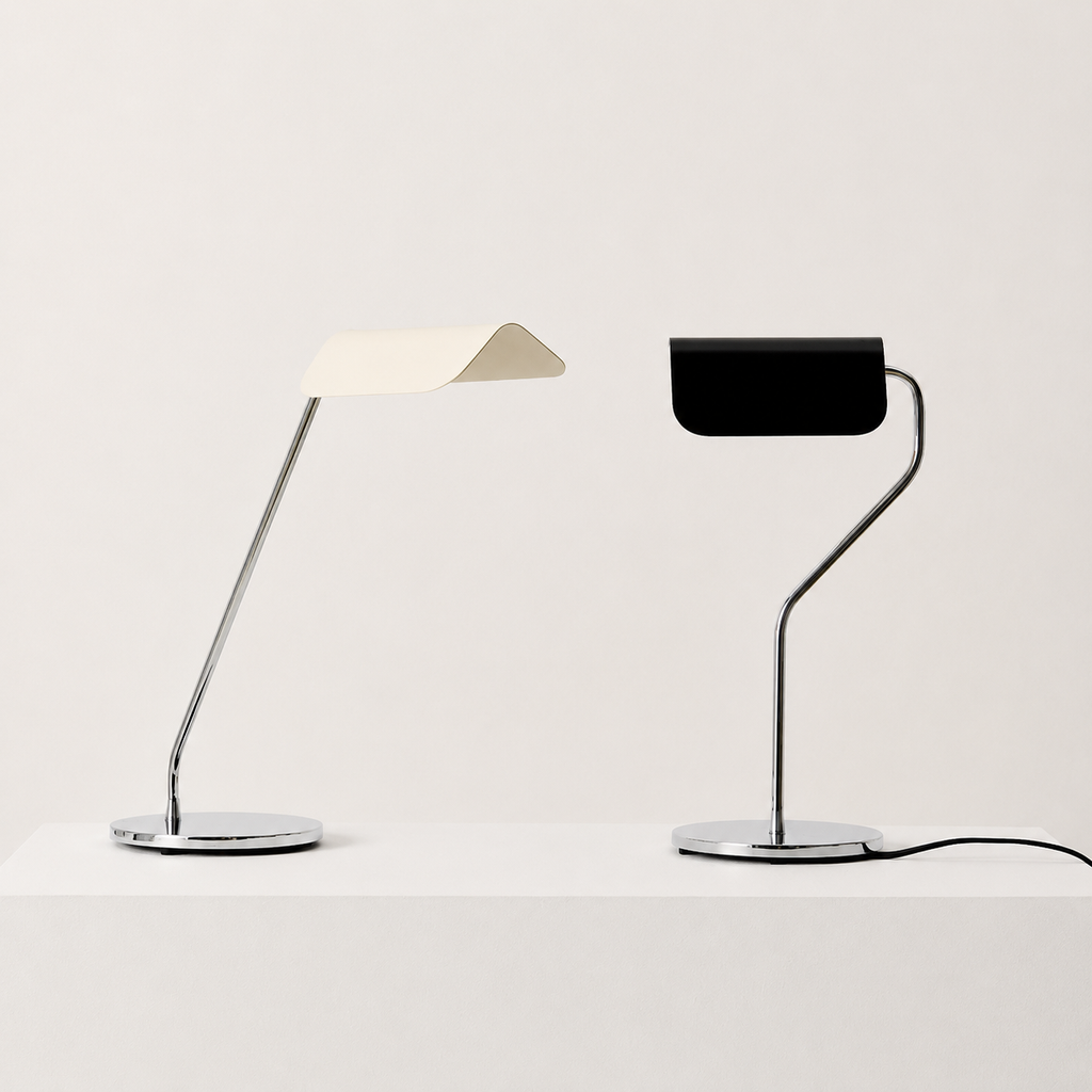 Modern Metallic Desk/Table/Clip Lamp