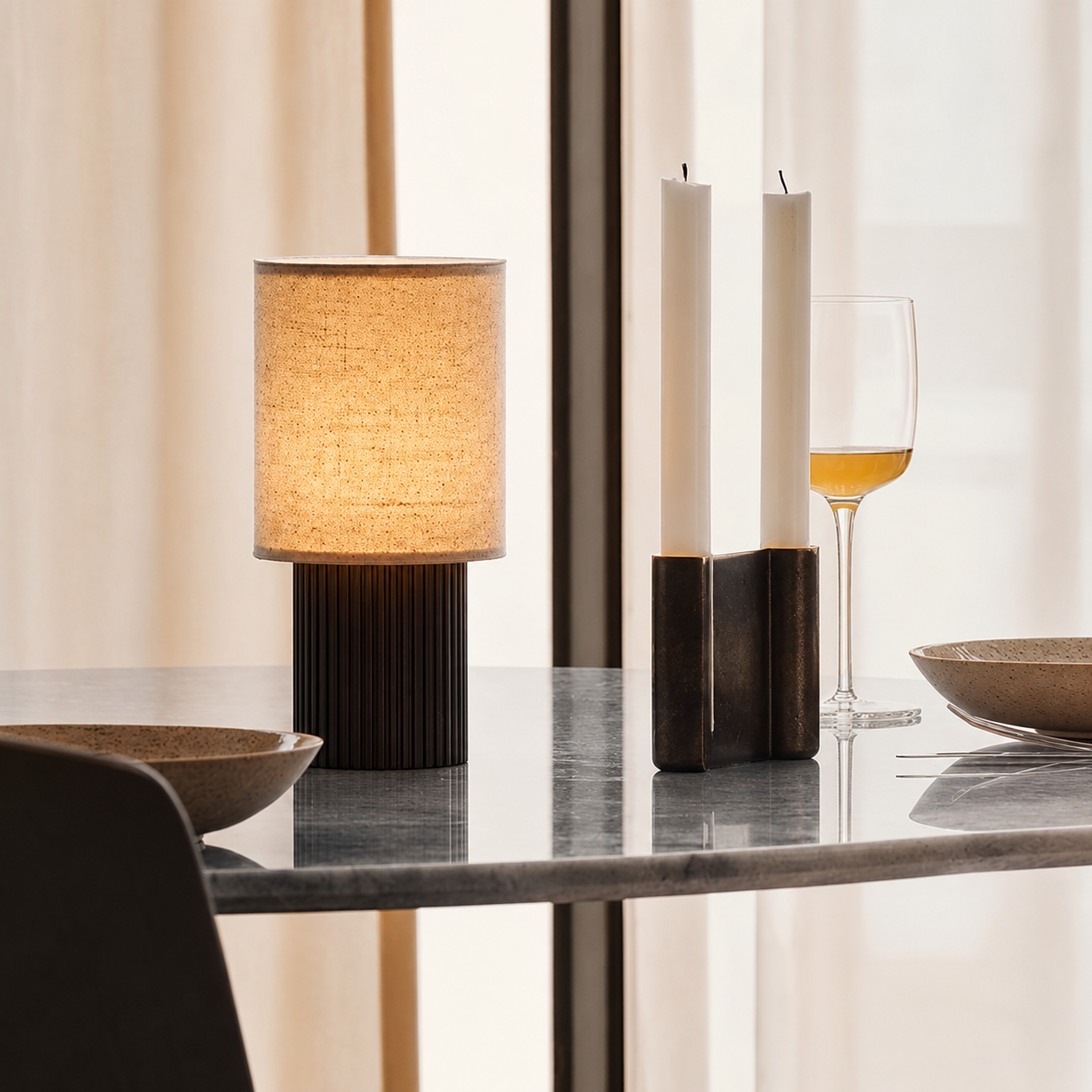 Rechargeable Mushroom Table Lamp