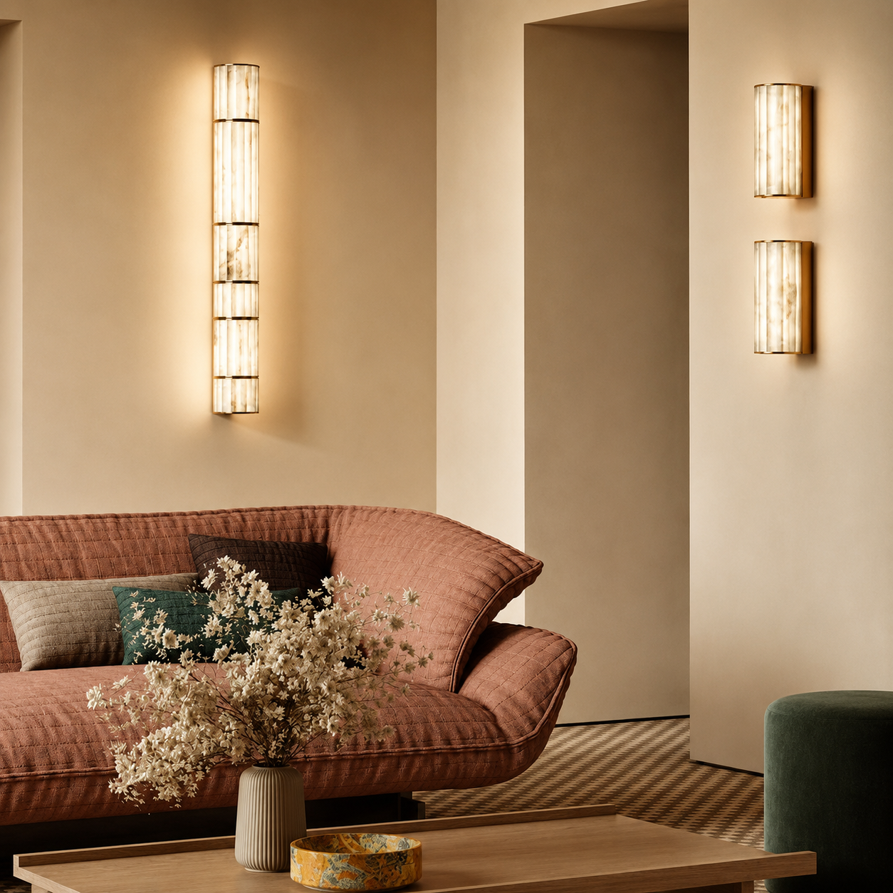 Cloud Marble Wall Lamp