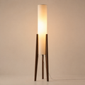 Natural Wood Floor Lamp