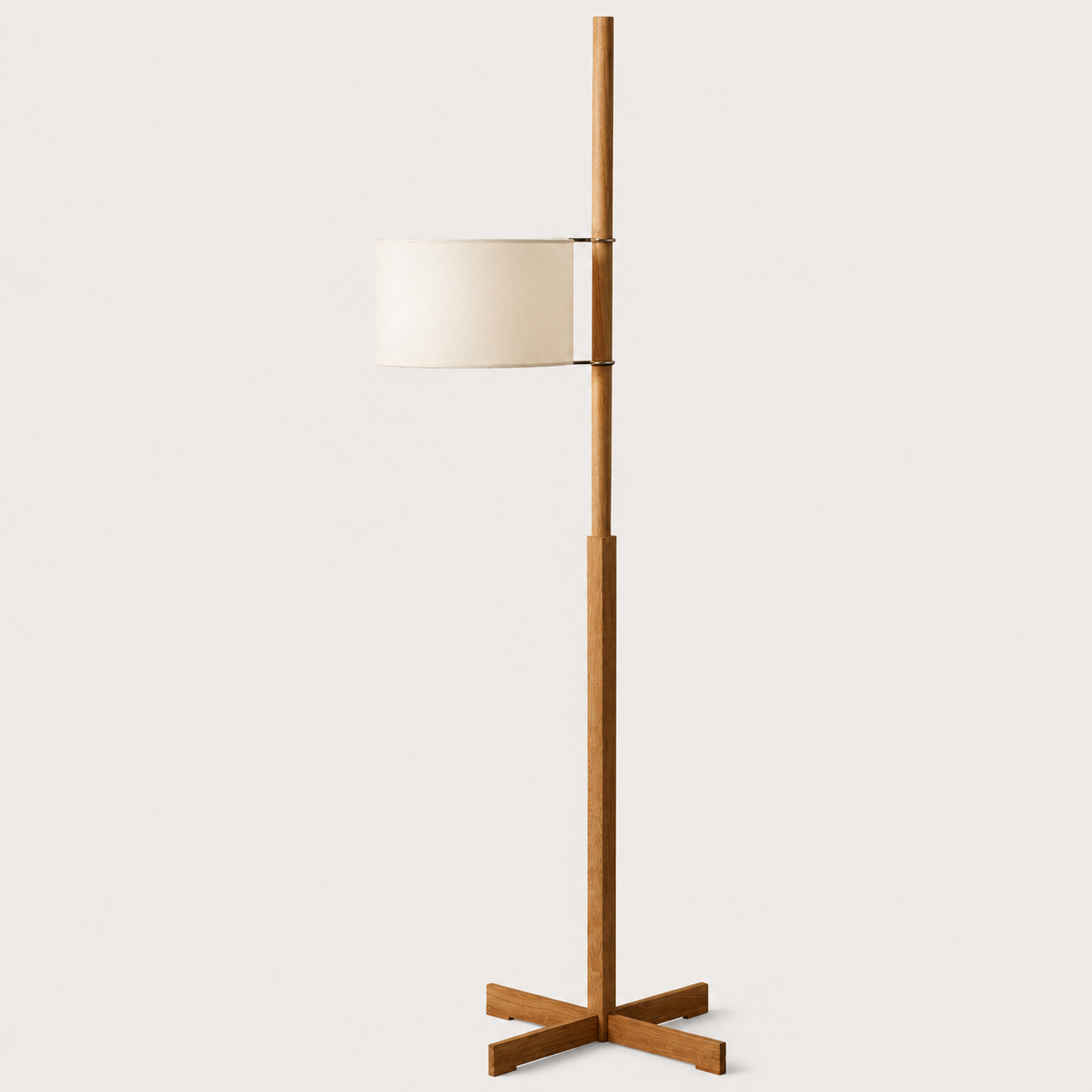 Adjustable Wood Floor Lamp image 4