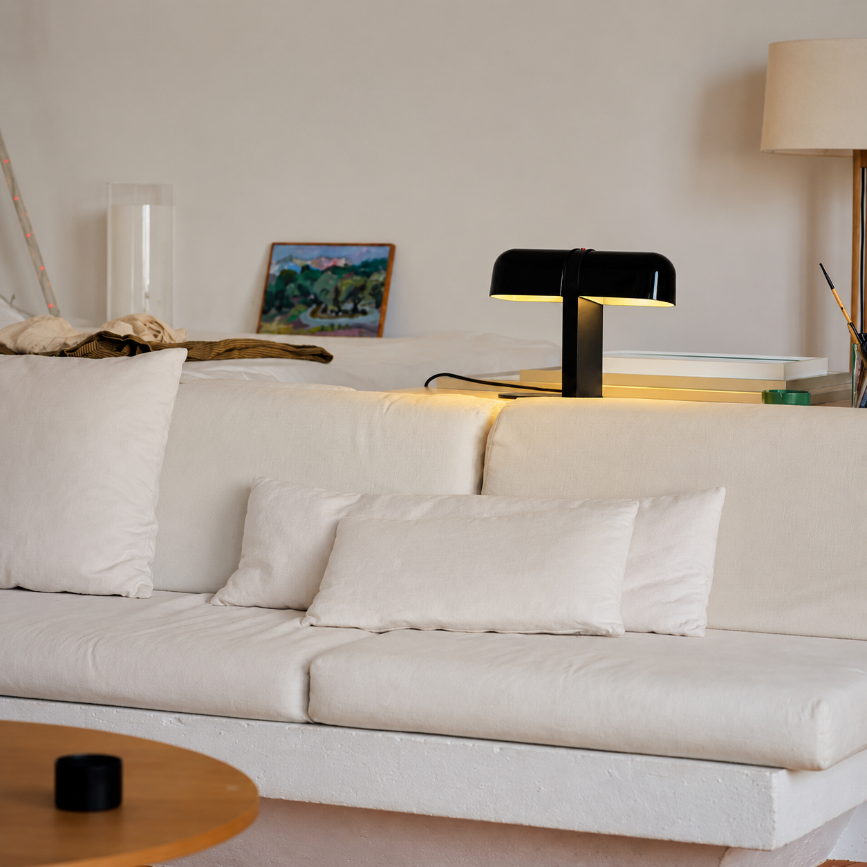 Modern Minimalist Glass Table Lamp image 6
