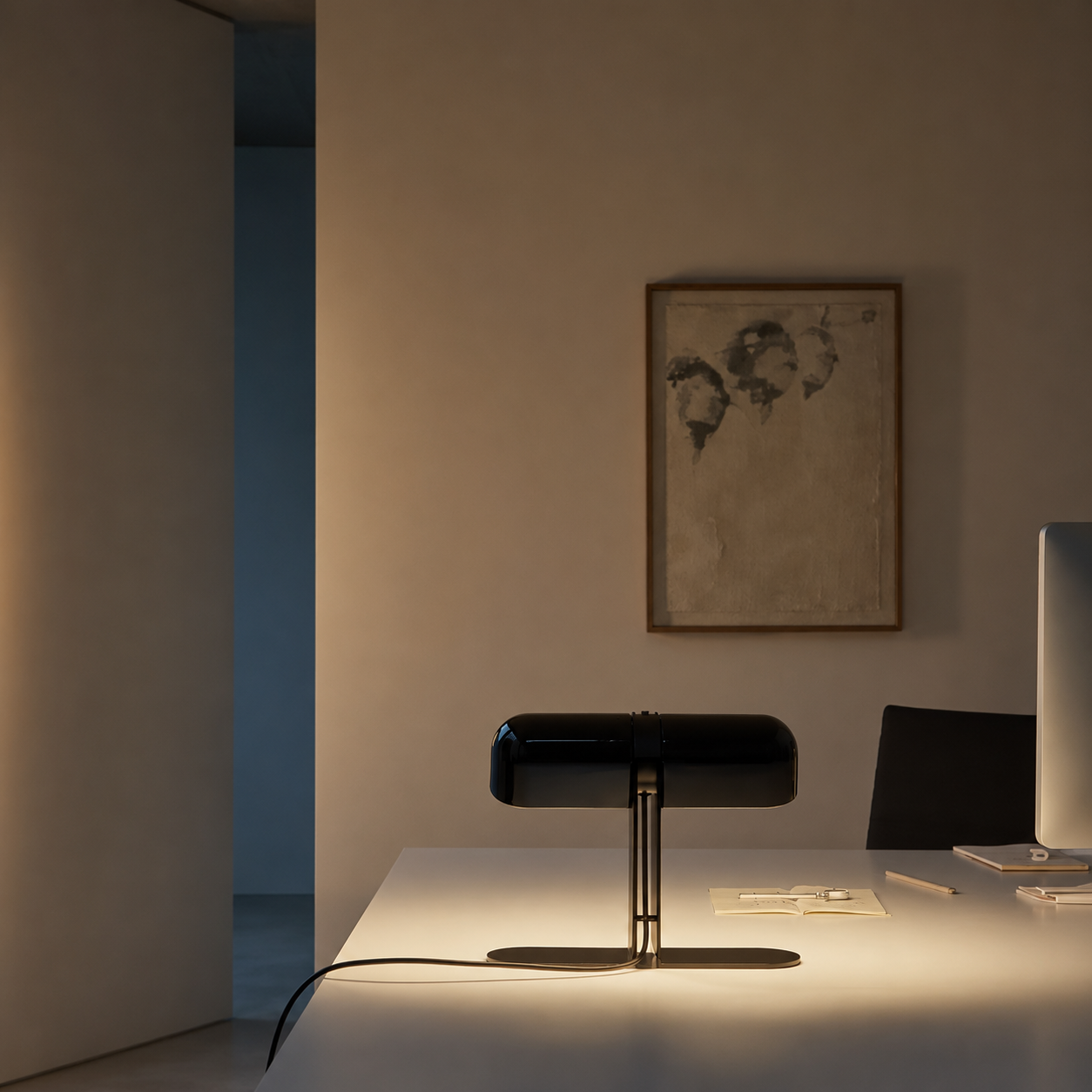Modern Minimalist Glass Table Lamp image 7