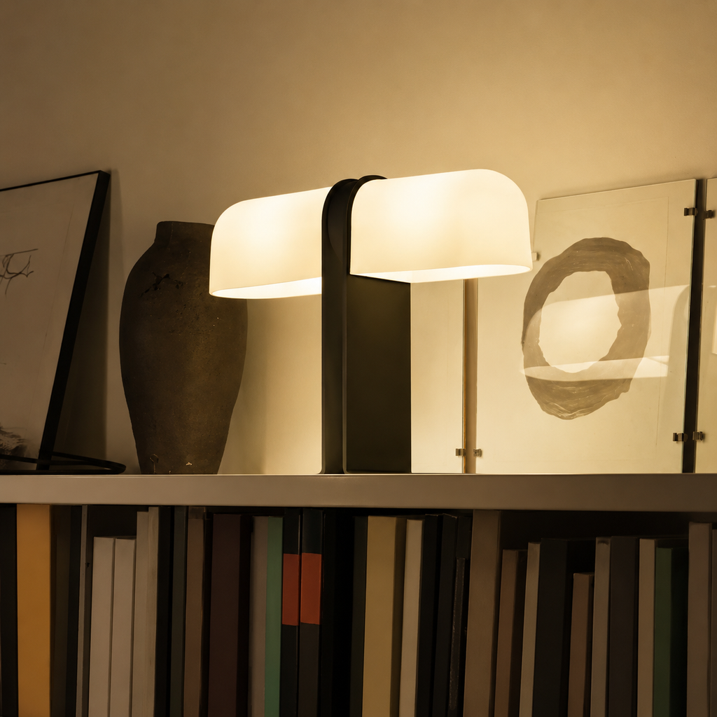 Modern Minimalist Glass Table Lamp image 3