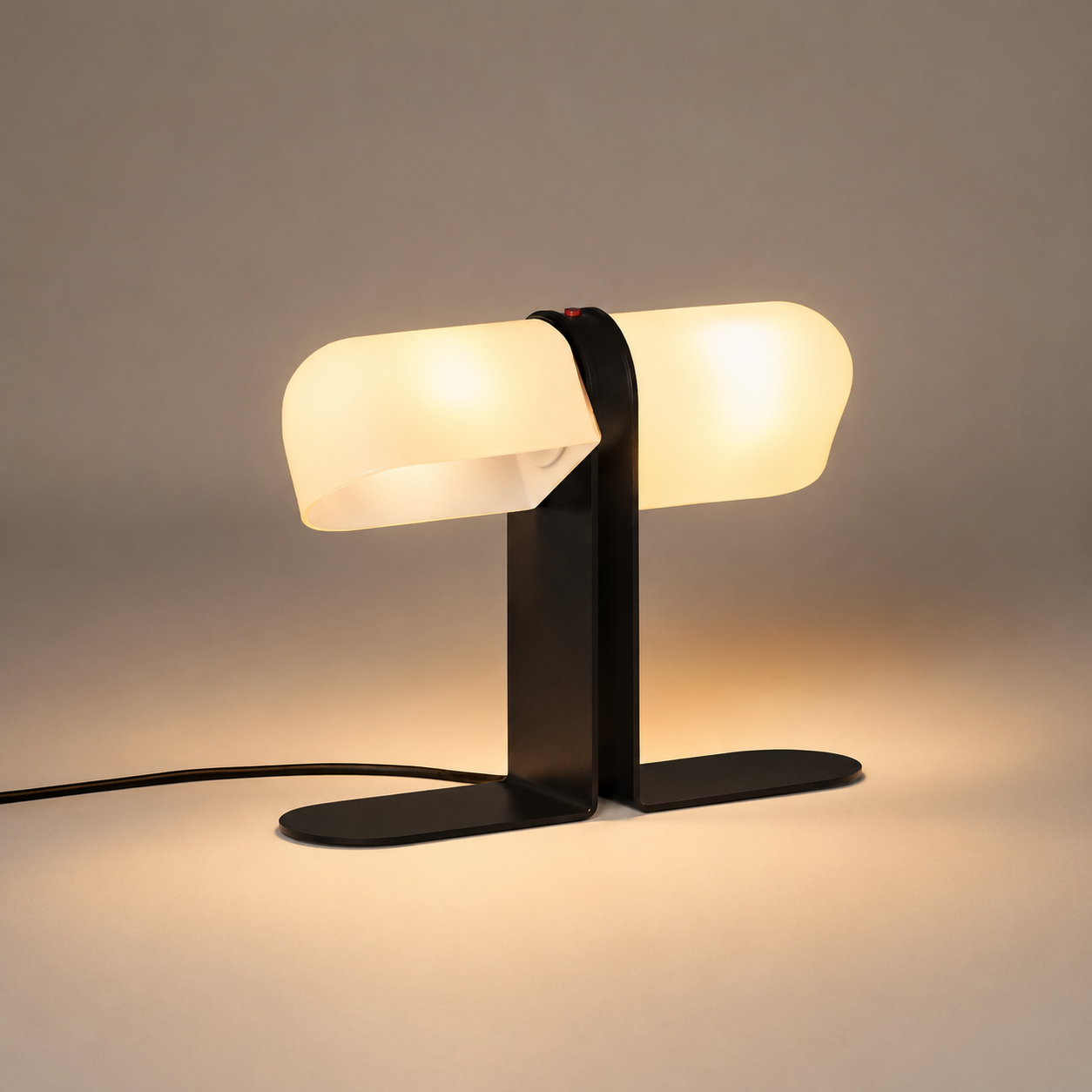 Modern Minimalist Glass Table Lamp image 1