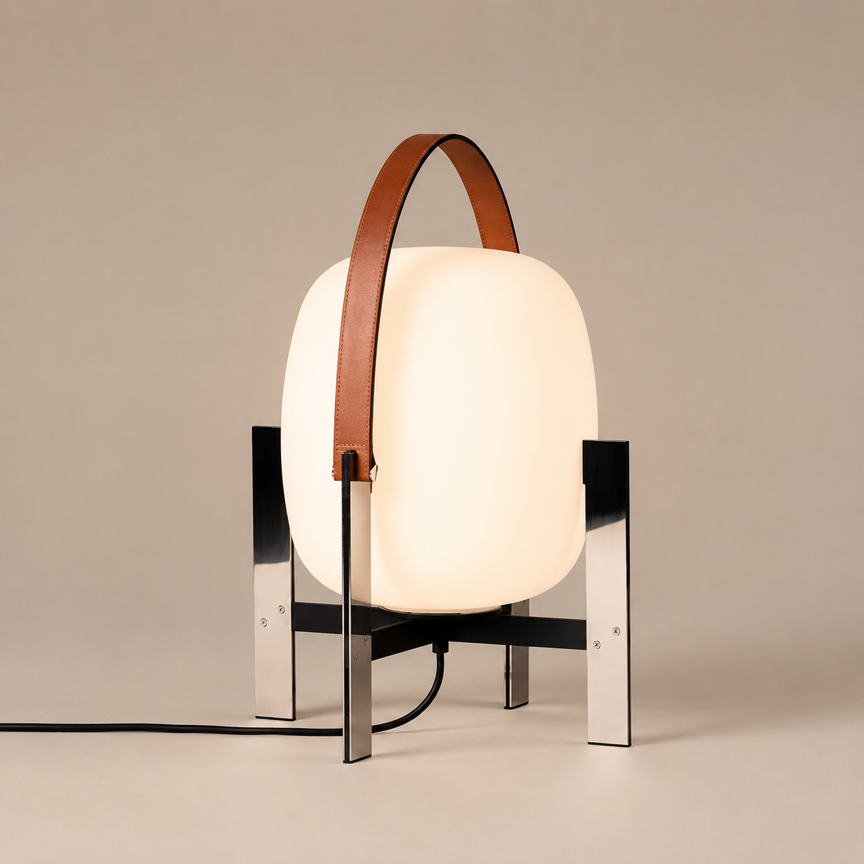 Nordic Leather Table Lamp