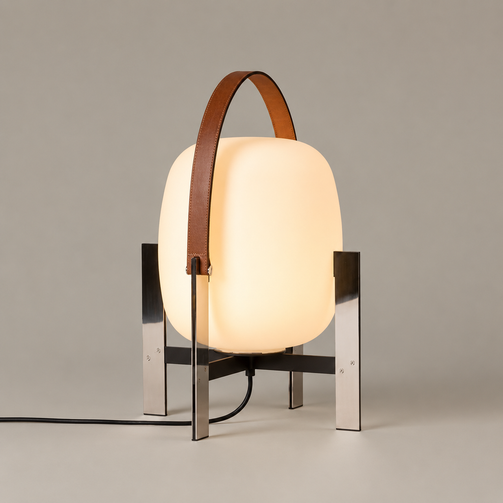 Nordic Leather Table Lamp