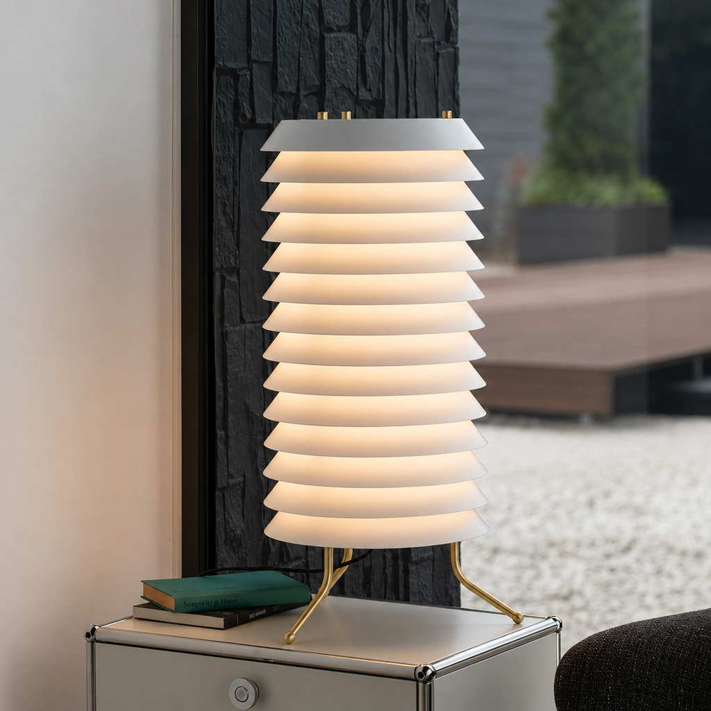 Multi-Layer Retro Table Lamp image 3