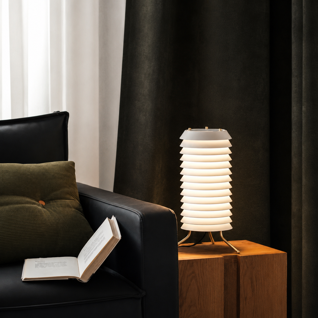 Multi-Layer Retro Table Lamp image 4