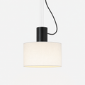 Vintage Fabric Pendant Light image 1