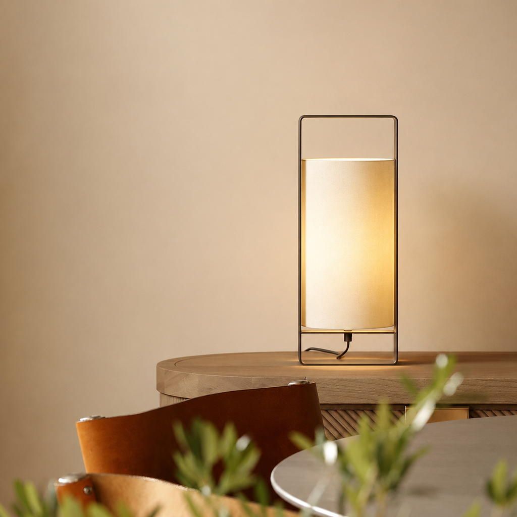 Vintage Minimalist Table Lamp image 7